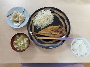 男の料理ほっけ